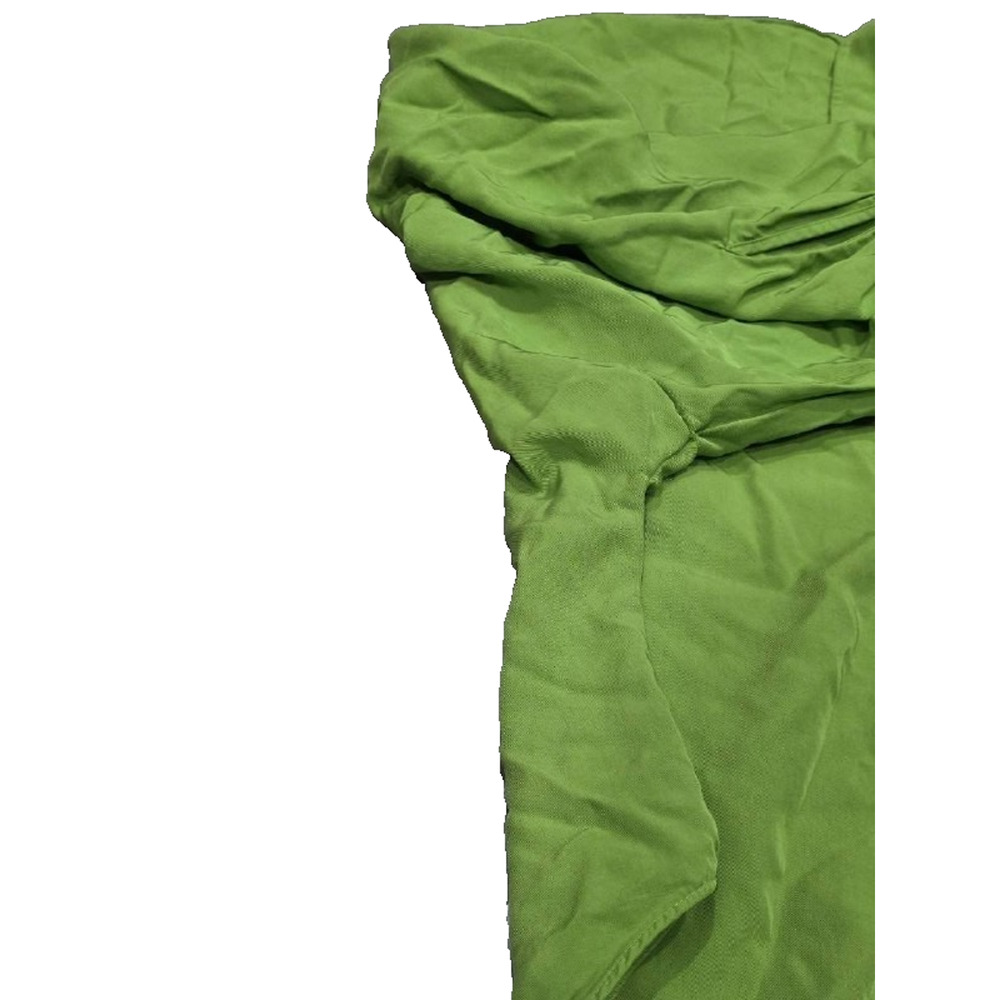 Zara Green Women's Button Down Collared Shirt Top Blouse Green Boho L A004991 - Picture 6 of 12